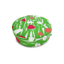 minimynimo Round 40 Nordic Green Blue Floor Cushion Cover (Graspop Green)