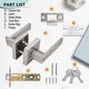 NEWBANG Keyed Entry Lever Lock for Exterior and Front Door
