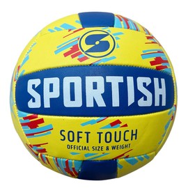 PU Volleyball – Machine Stitched Soft Touch Indoor Outdoor Training Ball