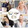 SGERUFZ 3-Piece Anti-Stress Ring Set, Adjustable Anxiety Ring, Efficient Relief