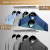 Kokone 30 Pack Metal Clothes Hanger Connector Hooks, Hanger Extender