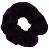 Mytoptrendz® Plain Scrunchie Soft Ponytail Hair Tie Elastic -Purple