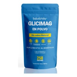 Glicinato De Magnesio En Polvo - 500 Gramos - 250 Servicios - S&v - Sin Sabor