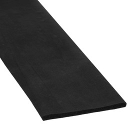 sourcing map EPDM Rubber Foam Sheet Strip 50mm(W) x3mm(T) x2.5m(L) Neoprene Rubber Sheet Rolls Weather Strip for DIY Gasket, Crafts, Insulation