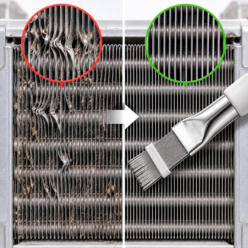 Air Conditioner Fin Comb for Coil Cleaning – Stainless Steel