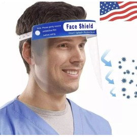 Unbranded Safety Full Face Shield Reusable Washable Protection Cover