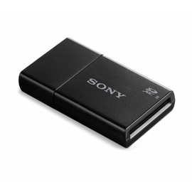 Sony MRW-S1 - Lector de Tarjetas de Memoria Uhs-II USB 3.0 de Alta Velocidad para Tarjetas SD, Color Negro, 2.25 x 1.25 x 0.4 Pulgadas