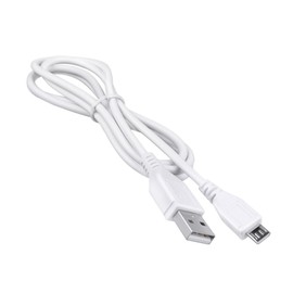 PwrON 3.3ft White Micro USB Charging Cord Cable Power Lead for Soundlink Around Ear Wireless Headphone I II