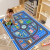 Kids Car Rug Playmat, Road Traffic Rug for Kids Cars,