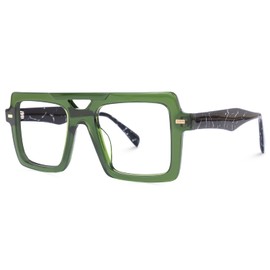 VOOGLAM Aviator Blue Light Blocking Glasses for Women Men Anti UV Eyestrain Eyewear Green Irwin GJGA149209-01