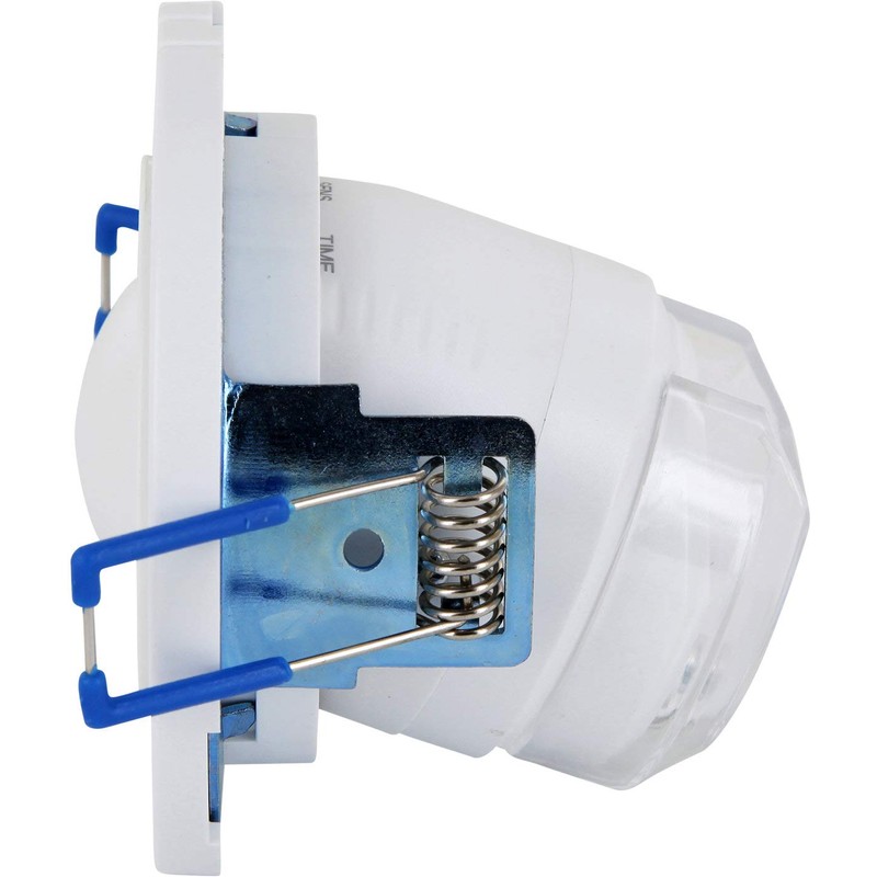 Flush-Mounted HF Motion Sensor Swivelling Suitable for LED