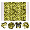 Tintnut Leopard Pattern Permanent Vinyl - 8 Sheets 12"x10" Cheetah