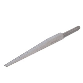 Taper Gauge, Wedge Feeler Gauge Easy to Distinguish Clear Scale Portable Stainless Steel with Storage Bag for Hole Measurement