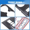 HIRUFAIT Gear Shift Panel Cover Trim for Honda Pilot 2016-2022/
