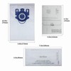 KENSHIRE 10 pack compact classic C1 3D efficiency dust bags