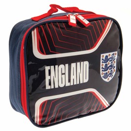 England Team Merchandise Football Sports School Lunch Bag Blue/White/Red
