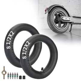 RUTU 2-Pack 8.5 inch Inner Tube Thick Scooter Tube Universal 8 1/2 x2 Inflated Tube Replacement for Gotrax GXL Hiboy S2 Xiaomi M365 Pro Pro2 1S MI3 Lite and 8.5 Inch Electric Scooters