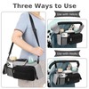 Accmor Universal Stroller Organizer with Insulated Cup Holder Detachable Phone