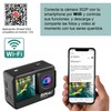 VAK Camara Digital Deportiva 302 Doble Pantalla MICROFONO 5K WiFi
