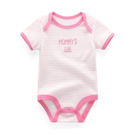 Chamie Baby Clothing Short Sleeve Bodysuit 98 Short Sleeve Bodysuits for Boys and Girls Bodysuit Baby Girls Romper Baby Things Newborn Set Baby Gift, Colour 3