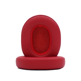 Hesh Ear Pad Repair Accessories Replacement Ear Pad Suitable for Skullcandy Crusher Wireless, Hesh 3 Wireless Wireless Headphone Compatible (red)