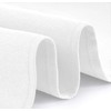 Anaado Table Cloth for 10 Foot Table, Washable, White Table