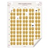 LEBENSKOMPASS Bucket List Scratch Poster - 100 Date Ideas for