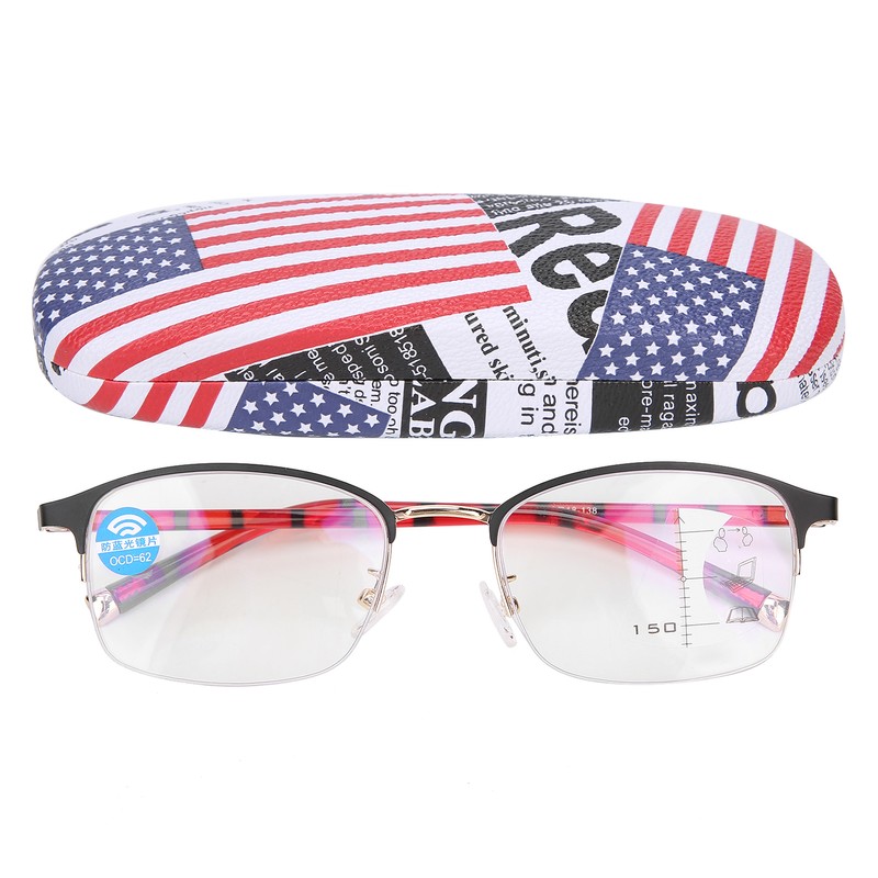 Zoom Presbyopic Glasses Blue Light Blocking Reading Glasses Unisex Elderly