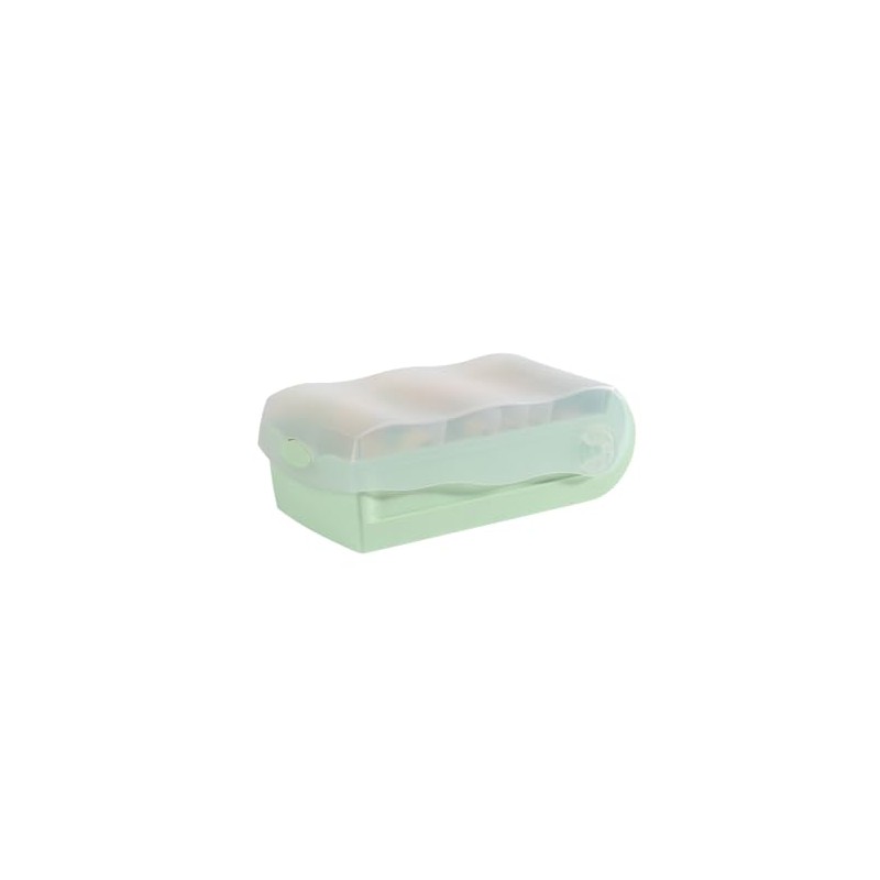 HAN Croco flashcard box, easy to learn vocabulary with 5-compartment