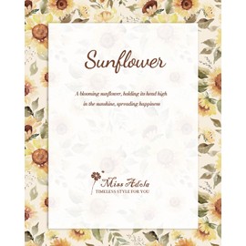 Miss Adola Cute Crossbody Purse Cell Phone Bags for Women - Leather Cellphone Wallet Purse with Handle Rope and Adjustable Shoulder Rope, Sunflower