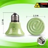 FIVEAGE 100W Mini Ceramic Heat Emitter No Light Emitting,Reptile Infrared