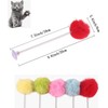 Catnip Toys Feather Mice Animal Toys Baton Teaser Stick Pet