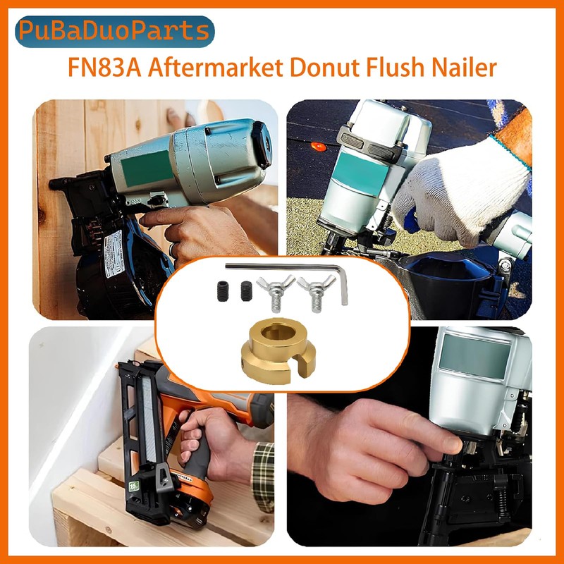 [2 SET] FN83A Aftermarket Donut Flush Nailer Kit Compatible with