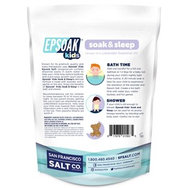 Epsoak Kids Lavender Soak & Sleep Epsom Salt - 2 lb. Bag