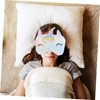 Baluue Plush Unicorn Eye Mask for Breathable Lightproof Sleeping Eye