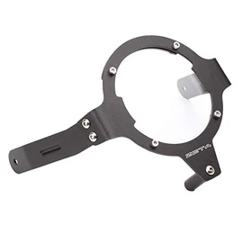 ZETA ZE52-4400 Serow 250 Headlight Guard, 05-20, Aluminum, 0.1 inch (3 mm) Thickness