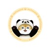 Gourmandies mofusand MagSafe Compatible Metal Sticker Panda - MOFU-89B
