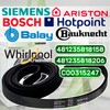 V-belt washing machine Poly-V 1239 PJE 5 with original code