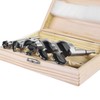 HPHOPE Forstner Bit Sets for Wood (5Pcs:15, 20, 25, 30,