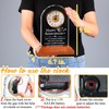 YWHL 40th Wedding Anniversary Clock Gifts for Parents, 40 Years