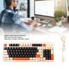 Gaming Keyboard USB 94 Keys LED Backlit Ergonomic Fodable Feet