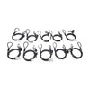 Sendt 10 Pack Black Notebook/Laptop Keyed Alike Locks