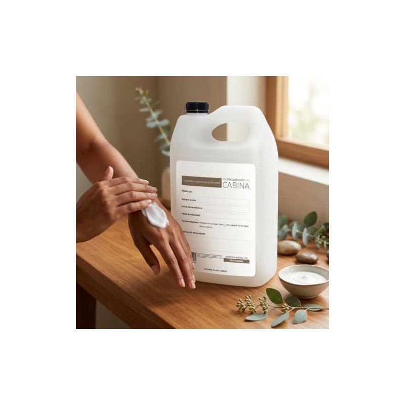 Crema Corporal Vegana Líquida Hidratante 1 Galón