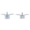 Brock Replacement 2 Pc Set Outer Tailgate Hinges Compatible with