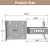 Universal 2" Receiver Trailer Hitch Winch Mount Plate ,Winch Mounting