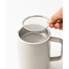 BRUNO BHK297-BGR Enameled Oil Pot, 0.3 gal (1.0 L) Fuji