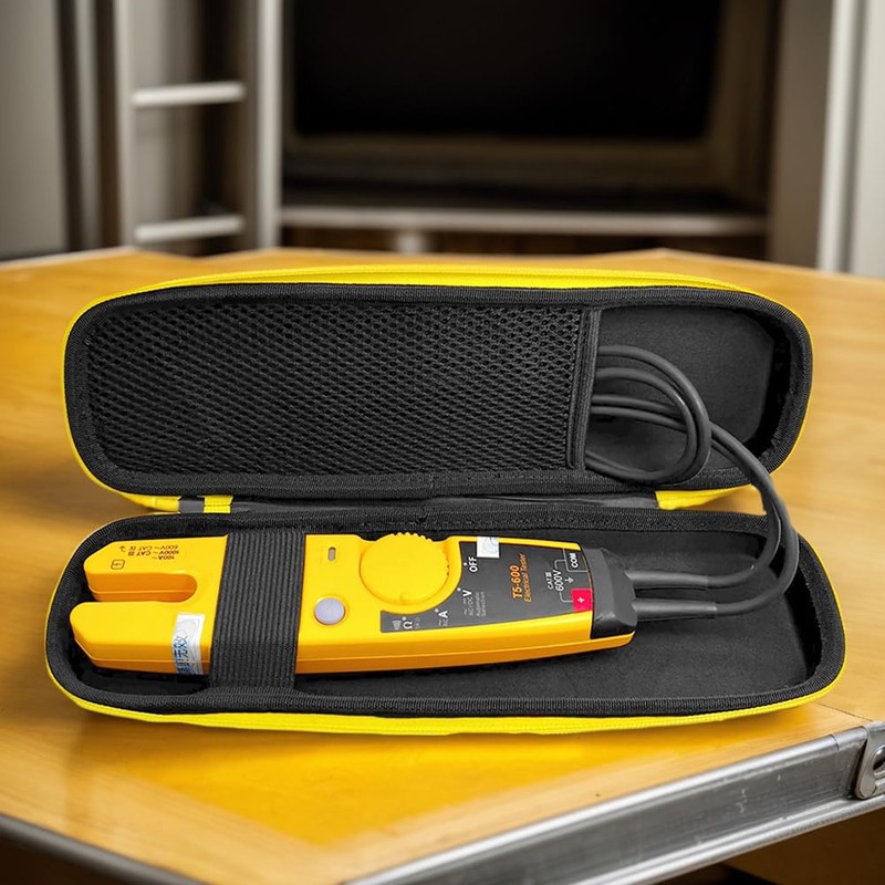 AZURAOKEY EVA Hard Case Replacement Compatible with Fluke T5-1000/T5-600/T6-1000/T6-600 Multimeter,