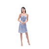 THXSILK Silk Night Dress for Women, Misty Blue