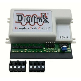 Digitrax BD4N ~ New 2024 ~ Occupancy Detector For 4 Detection Sections