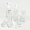 Leak-Proof Refillable Travel Bottles Set | Reusable Clear Plastic Containers